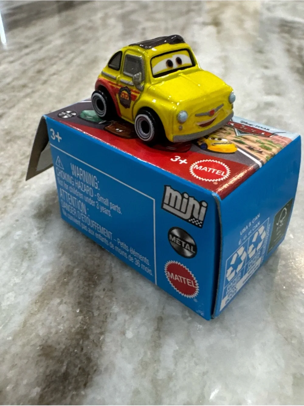 Disney Pixar Mini Series Race and Rescue Luigi New In Package Mattel